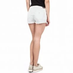 Γυναικείο σορτς GUESS λευκό -DealsΠαντελόνια Store 1367391.0 0082 3 guess γυναικείο σορτς guess λευκό x1000