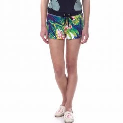 Γυναικείο σορτς Juicy Couture μπλε-πράσινο