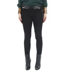 Γυναικείο παντελόνι G-STAR RAW Ca Cn Zp Hi S S μαύρο