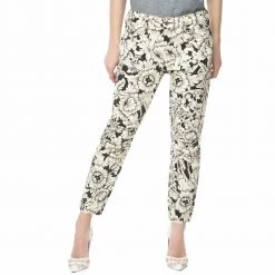 G-STAR RAW Γυναικείο παντελόνι 5622 3D Mid Boyfriend COJ φλοράλ