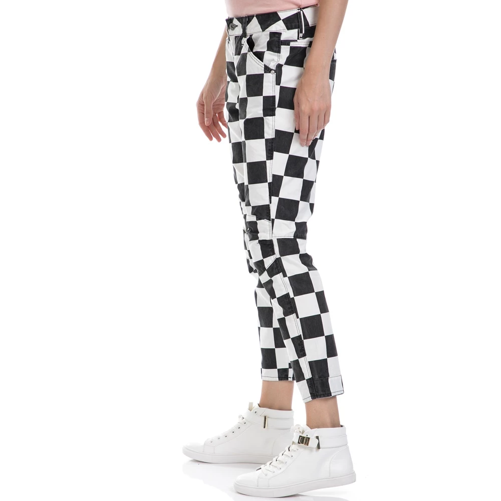 Γυναικείο παντελόνι G-STAR RAW άσπρο-μαύρο 2 Γυναικείο παντελόνι G-STAR RAW άσπρο-μαύρο - Image 2