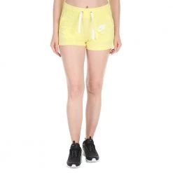 Γυναικείο σορτς NIKE NSW GYM VNTG κίτρινο