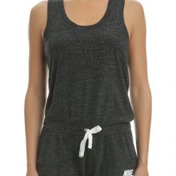 Γυναικεία ολόσωμη φόρμα με σορτς Nike Sportswear γκρι