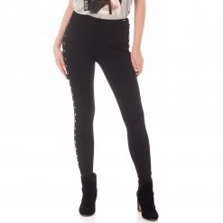 Γυναικείο παντελόνι GUESS BEATRIZ μαύρο