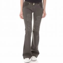 Γυναικείο παντελόνι FREDDY ADULTS γκρι