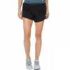 NIKE Γυναικείο αθλητικό σορτς AROSWFT SHORT 4IN μαύρο