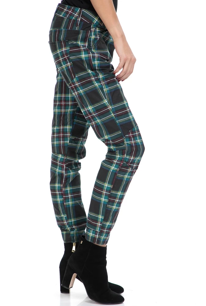 Γυναικείο παντελόνι 3D MID BOYFRIEND COJ G-STAR μαύρο-καρό 2 Γυναικείο παντελόνι 3D MID BOYFRIEND COJ G-STAR μαύρο-καρό - Image 2