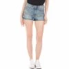 Γυναικείο ψηλόμεσο τζιν σορτς G-STAR RAW ULTRA HIGH μπλε