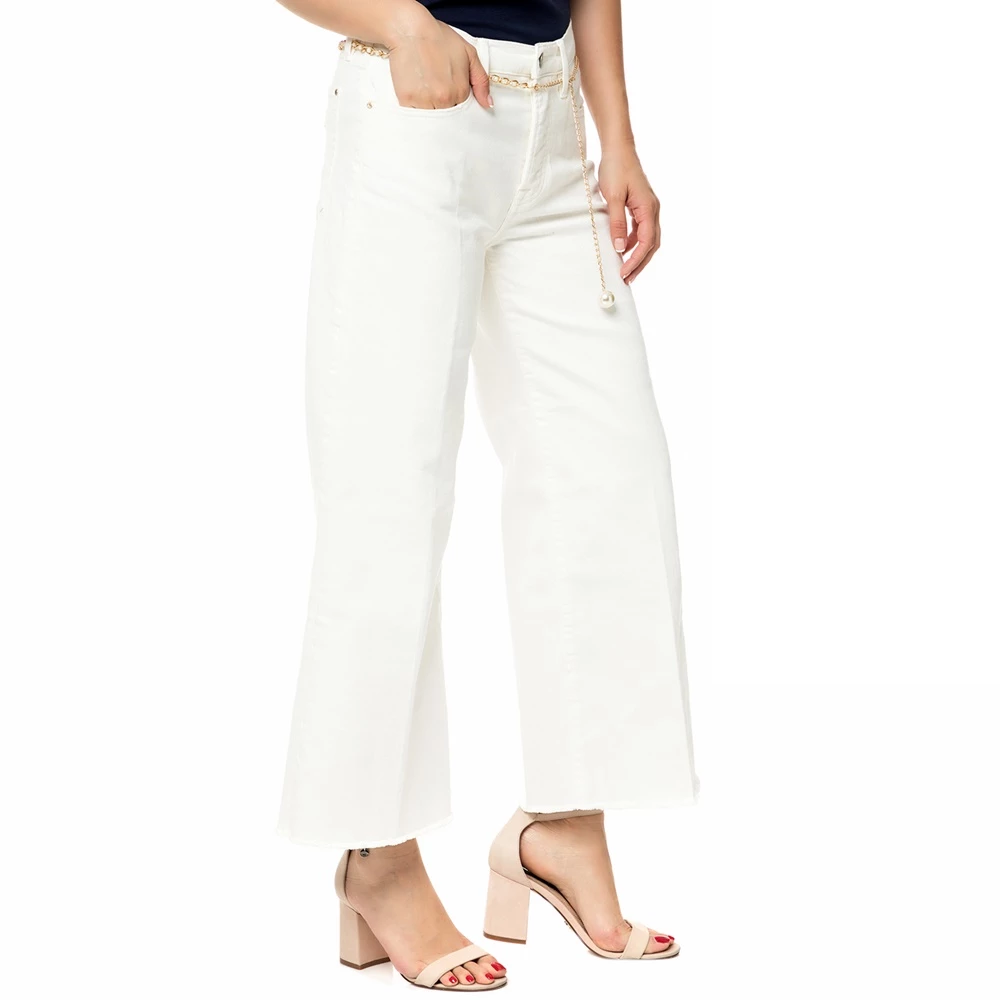 Γυναικεία τζιν παντελόνα GUESS FANNY λευκή 2 Γυναικεία τζιν παντελόνα GUESS FANNY λευκή - Image 2
