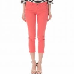 Γυναικείο παντελόνι 40-WEFT κοραλί