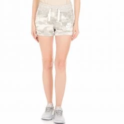 NIKE Γυναικείο σορτς SW GYM VNTG CAMO γκρι -μπεζ