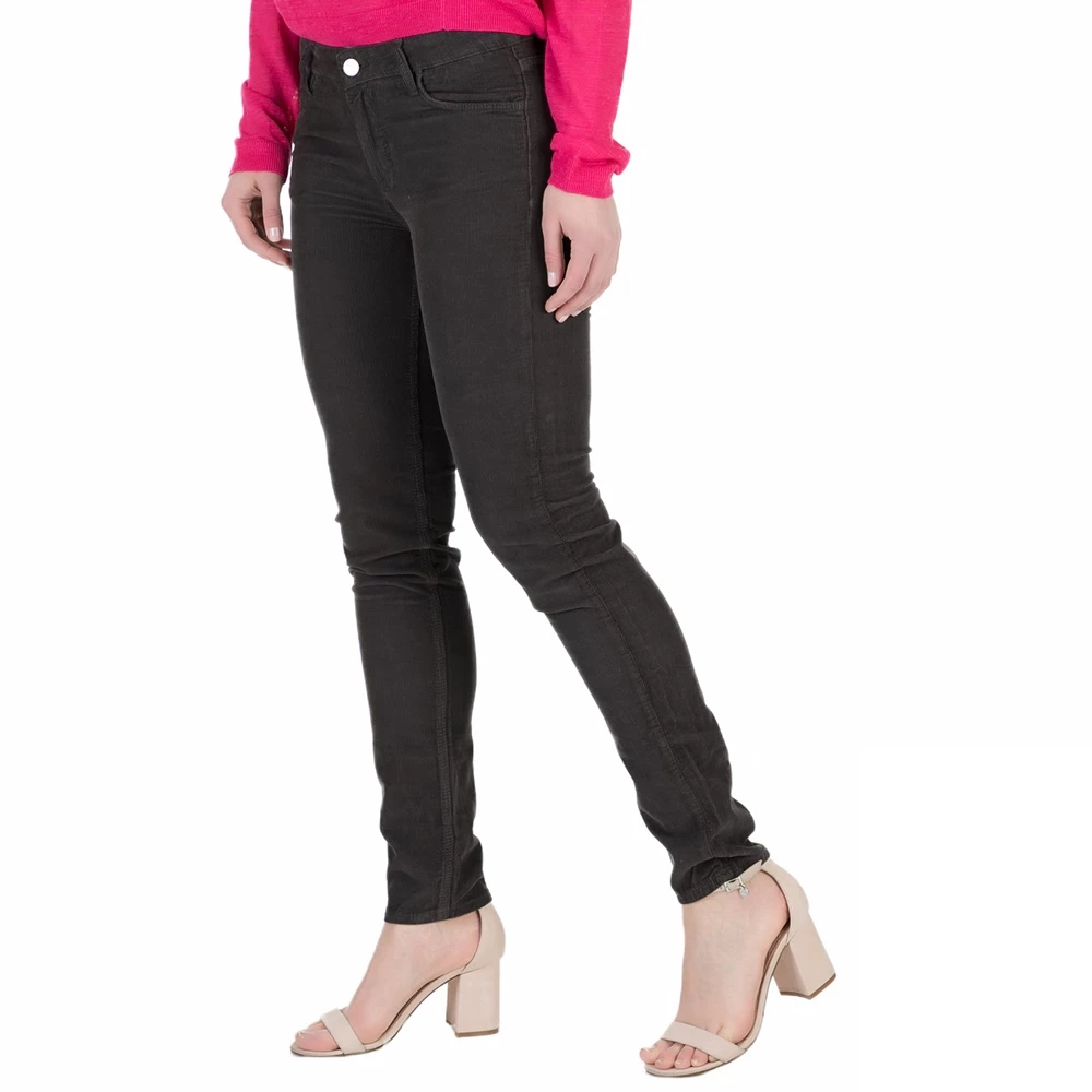 Γυναικείο χαμηλόμεσο κοτλέ παντελόνι NELLYVELVETH16 REIKO μαύρο 2 Γυναικείο χαμηλόμεσο κοτλέ παντελόνι NELLYVELVETH16 REIKO μαύρο - Image 2