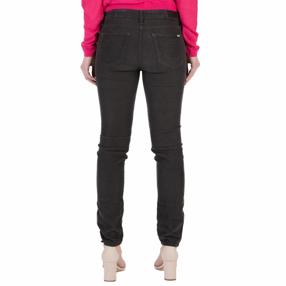 Γυναικείο χαμηλόμεσο κοτλέ παντελόνι NELLYVELVETH16 REIKO μαύρο 3 Γυναικείο χαμηλόμεσο κοτλέ παντελόνι NELLYVELVETH16 REIKO μαύρο - Image 3