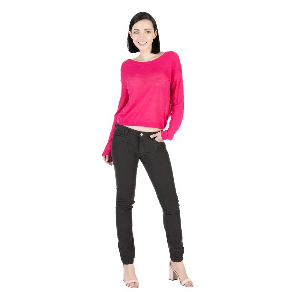 Γυναικείο χαμηλόμεσο κοτλέ παντελόνι NELLYVELVETH16 REIKO μαύρο 4 Γυναικείο χαμηλόμεσο κοτλέ παντελόνι NELLYVELVETH16 REIKO μαύρο - Image 4