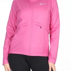 Γυναικείο αντιανεμικό Jacket NIKE ESSNTL JKT HD ροζ