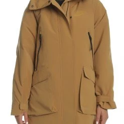 Γυναικείο παρκά NIKE SW TCH PCK DWN FILL μπεζ