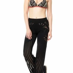 Γυναικεία Beachwear παντελόνα PIN UP μαύρη με διαφάνειες -DealsΠαντελόνια Store 1665770.0 0004 5 pin up γυναικεία beachwear παντελόνα pin up μαύρη με διαφάνειες x1000