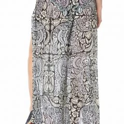 Γυναικεία Beachwear παντελόνα PIN UP ασπρόμαυρη με λουλούδια -DealsΠαντελόνια Store 1665776.0 0004 3 pin up γυναικεία beachwear παντελόνα pin up ασπρόμαυρη με λουλούδια x1000