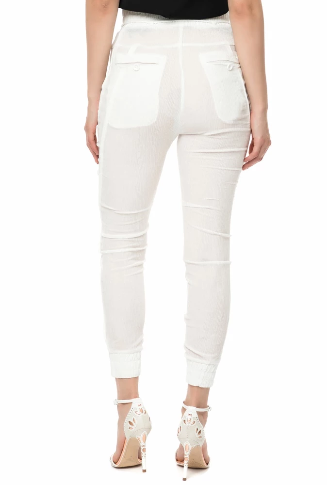 Γυναικείο Skinny παντελόνι NU εκρού 3 Γυναικείο Skinny παντελόνι NU εκρού - Image 3