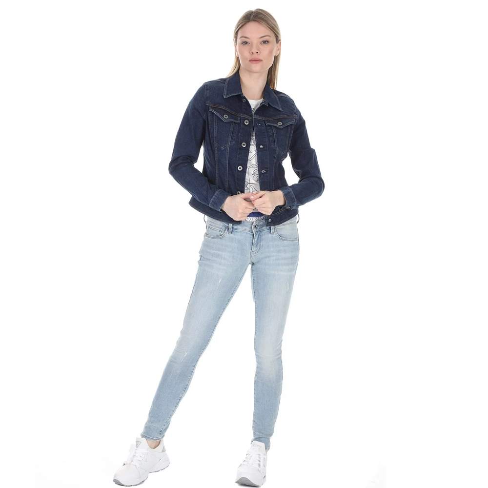 Γυναικείο Jean Jacket G-STAR RAW μπλε 4 Γυναικείο Jean Jacket G-STAR RAW μπλε - Image 4