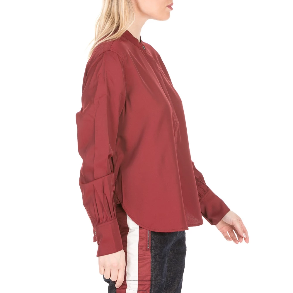 Γυναικείο πουκάμισο G-STAR RAW ROAD SHIRT κόκκινο 2 Γυναικείο πουκάμισο G-STAR RAW ROAD SHIRT κόκκινο - Image 2