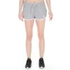 Γυναικείο σορτς NIKE NSW HRTG SHORT FLC γκρι λευκό