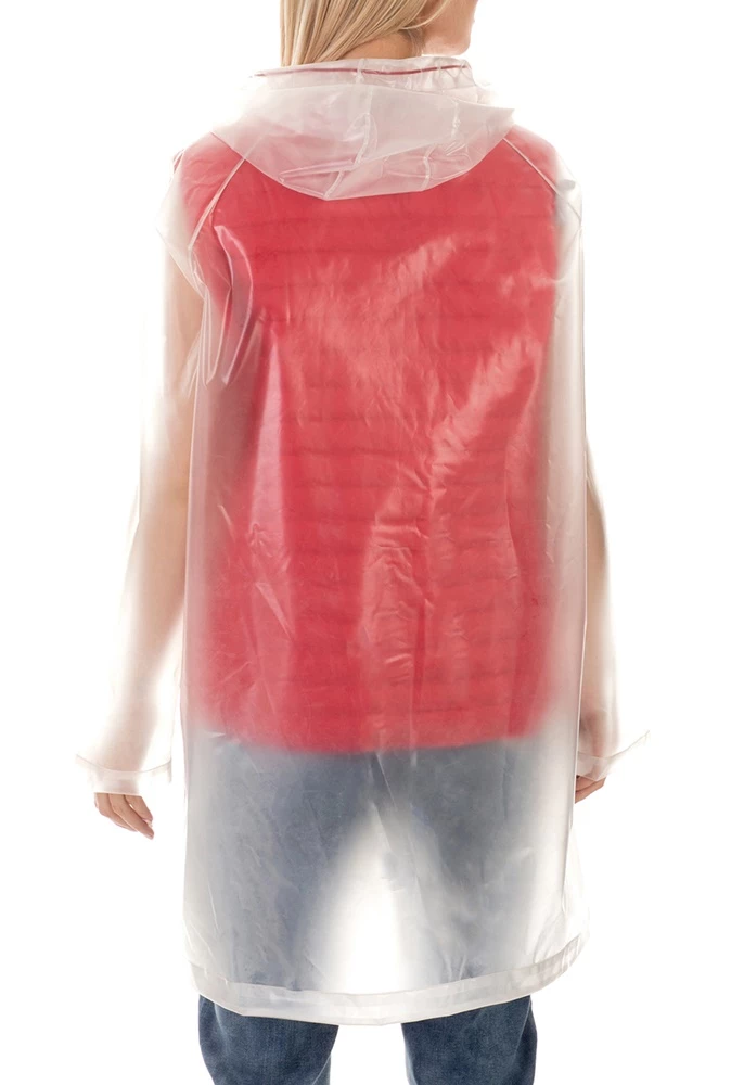 Γυναικείο αδιάβροχο Jacket CIESSE PIUMINI SHARON διάφανο κόκκινο 3 Γυναικείο αδιάβροχο Jacket CIESSE PIUMINI SHARON διάφανο κόκκινο - Image 3