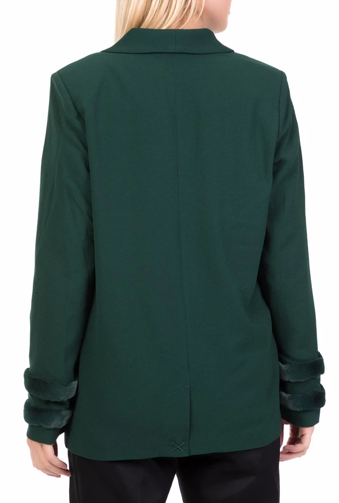 Γυναικείο σακάκι ESTEFANIA NUMPH σκούρο πράσινο 3 Γυναικείο σακάκι ESTEFANIA NUMPH σκούρο πράσινο - Image 3