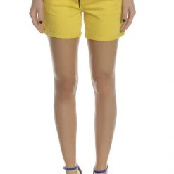 Γυναικείο σορτς GARCIA JEANS κίτρινο