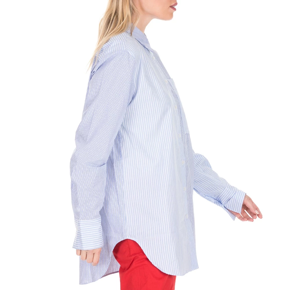 Γυναικείο πουκάμισο G-STAR RAW Core 1pkt Bf μπλε λευκό 2 Γυναικείο πουκάμισο G-STAR RAW Core 1pkt Bf μπλε λευκό - Image 2