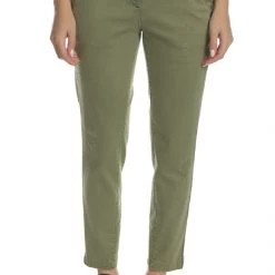 Γυναικείο παντελόνι G-STAR Bronson Mid Skinny Ankle χακί