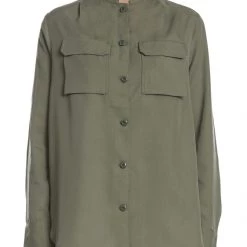 Γυναικείο πουκάμισο G-STAR χακί