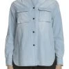 Γυναικείο πουκάμισο G-STAR μπλε