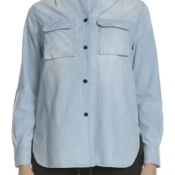 Γυναικείο πουκάμισο G-STAR μπλε