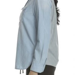 Γυναικείο πουκάμισο G-STAR μπλε -DealsΠαντελόνια Store 1706732.0 00s2 4 g star γυναικείο πουκάμισο g star μπλε x1000