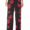 Γυναικεία παντελόνα KARL LAGERFELD Flower μαύρη