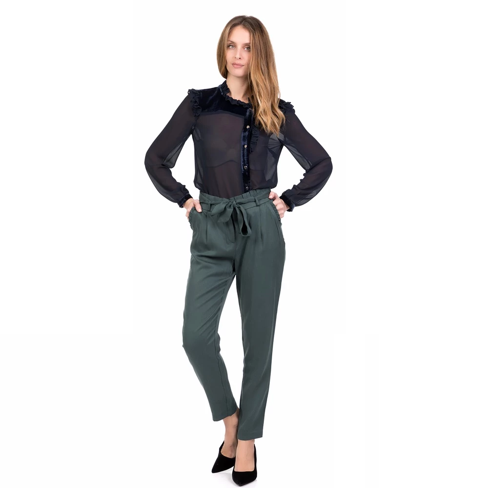 Γυναικείο μακρυμάνικο πουκάμισο HIRBESSILVIAN HEACH μπλε 4 Γυναικείο μακρυμάνικο πουκάμισο HIRBESSILVIAN HEACH μπλε - Image 4