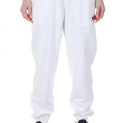 Γυναικείο παντελόνι φόρμας NIKE NSW ESSNTL PANT REG FLC MR λευκό