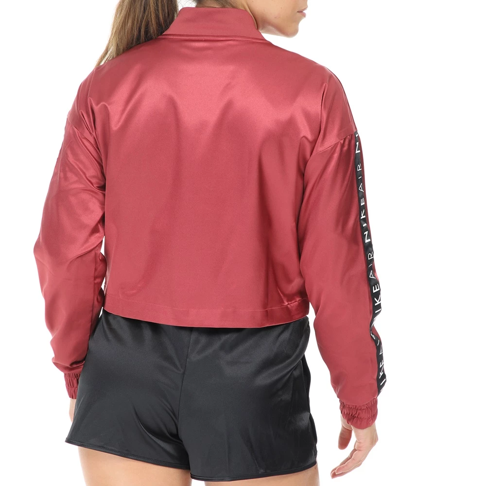 Γυναικείο μπουφάν NIKE NSW AIR TRK JKT SATIN κόκκινο 3 Γυναικείο μπουφάν NIKE NSW AIR TRK JKT SATIN κόκκινο - Image 3