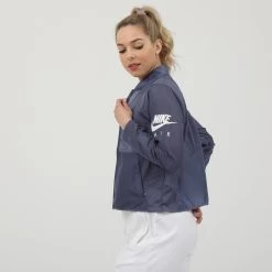 Γυναικείο μπουφάν NIKE AIR μωβ