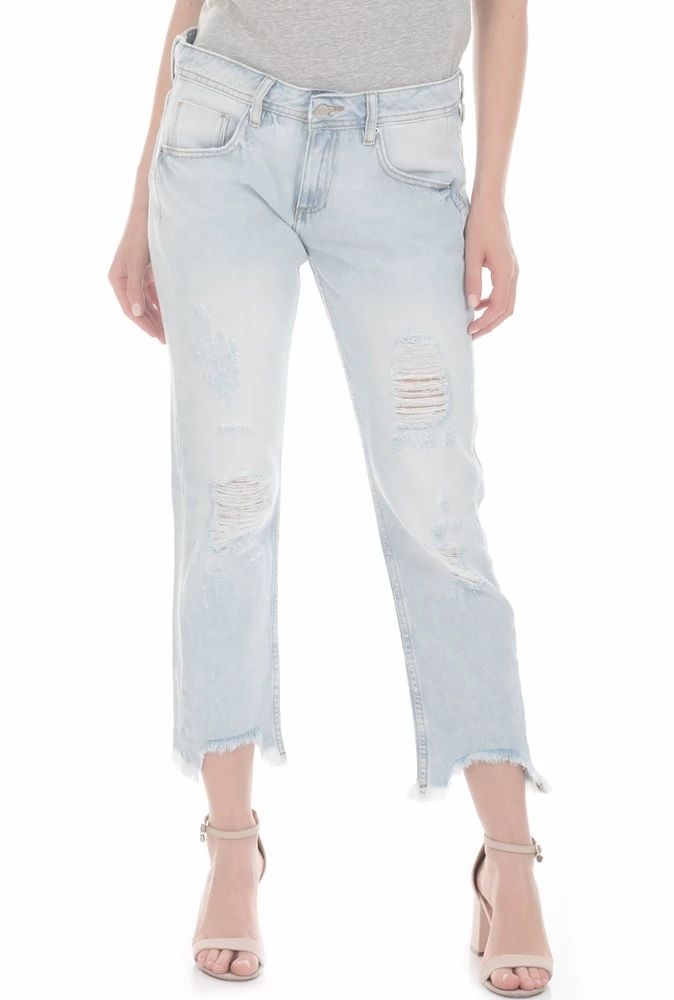 Γυναικείο τζιν παντελόνι REIKO μπλε 1 Γυναικείο τζιν παντελόνι REIKO μπλε