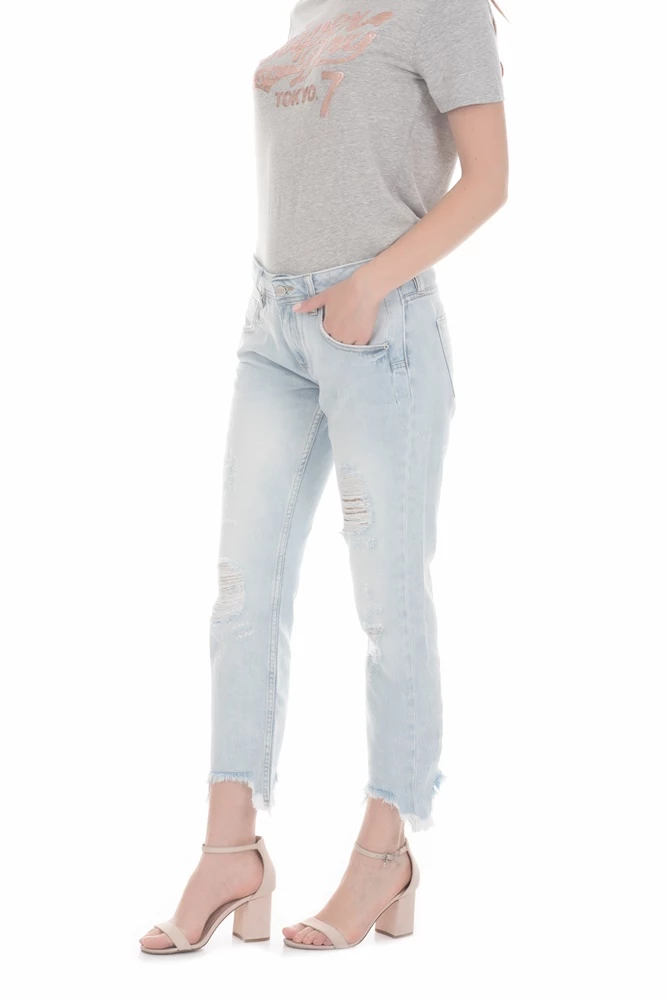 Γυναικείο τζιν παντελόνι REIKO μπλε 2 Γυναικείο τζιν παντελόνι REIKO μπλε - Image 2