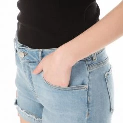 Γυναικείο τζιν σορτς REIKO μπλε -DealsΠαντελόνια Store 1735248.0 0203 4 reiko γυναικείο τζιν σορτς reiko μπλε x1000