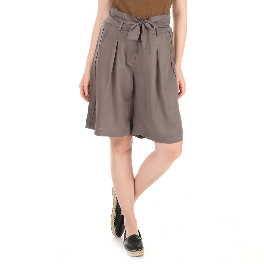 Γυναικεία ζιπ κιλότ NU γκρι 1 Γυναικεία ζιπ κιλότ NU γκρι