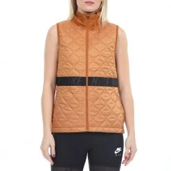 Γυναικείο αμάνικο τζάκετ NIKE AROLYR χρυσό