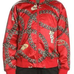 Γυναικείο τζάκετ NIKE κόκκινο