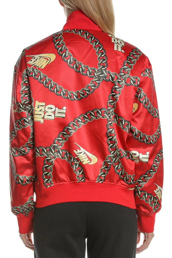 Γυναικείο τζάκετ NIKE κόκκινο 5 Γυναικείο τζάκετ NIKE κόκκινο - Image 5