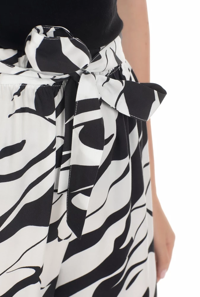 Γυναικεία ψηλόμεση παντελόνα BYBLOS ALGORITMO μαύρη 4 Γυναικεία ψηλόμεση παντελόνα BYBLOS ALGORITMO μαύρη - Image 4