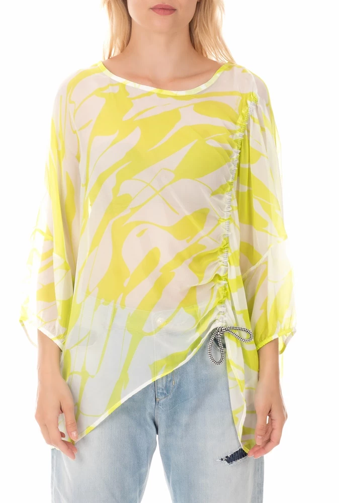 Γυναικεία πουκαμίσα BYBLOS κίτρινη 1 Γυναικεία πουκαμίσα BYBLOS κίτρινη