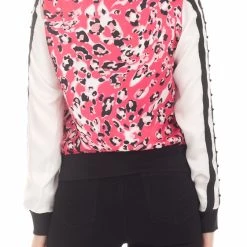 Γυναικείο Bomber Jacket BYBLOS ANIMALIER ροζ -DealsΠαντελόνια Store 1745232.0 0201 3 byblos γυναικείο bomber jacket byblos animalier ροζ x1000